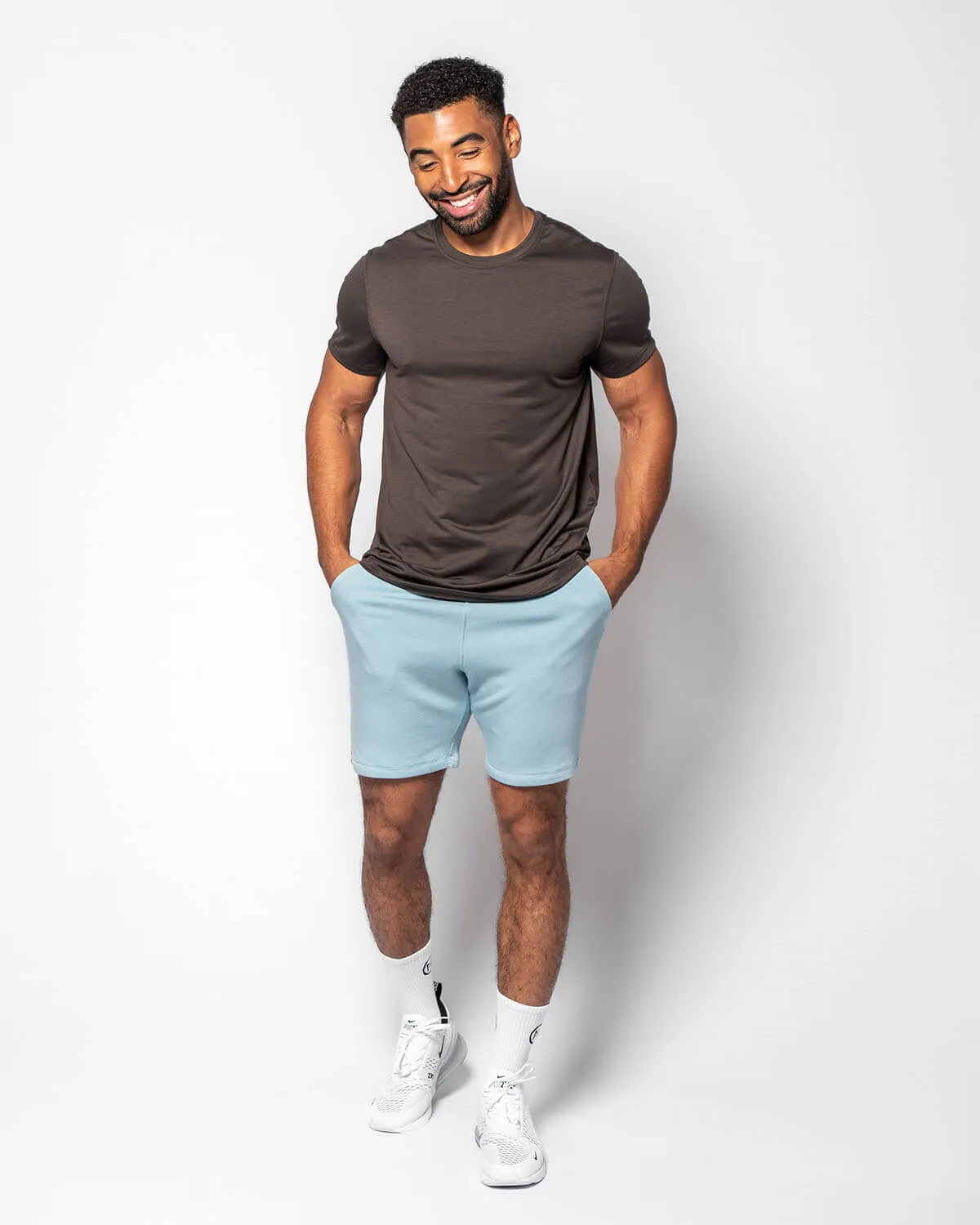 Step Out Short | Sky Blue