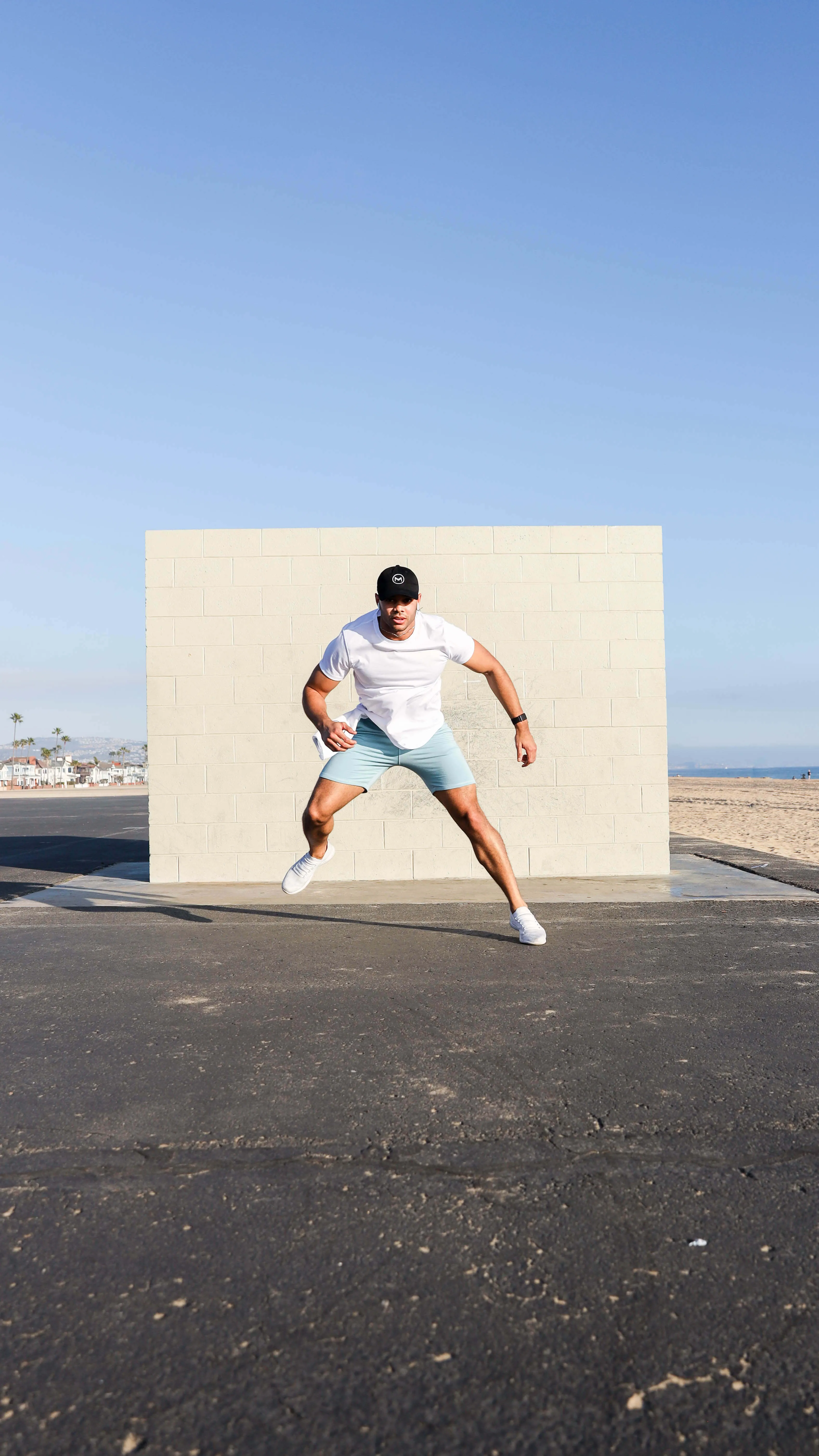 Step Out Short | Sky Blue