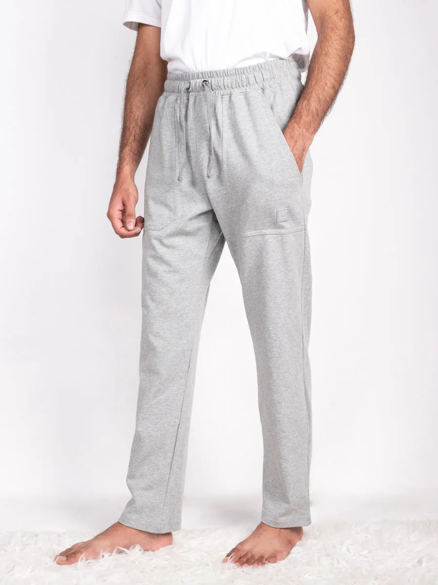 Stormy Grey Relax Cotton Jersey Pajama