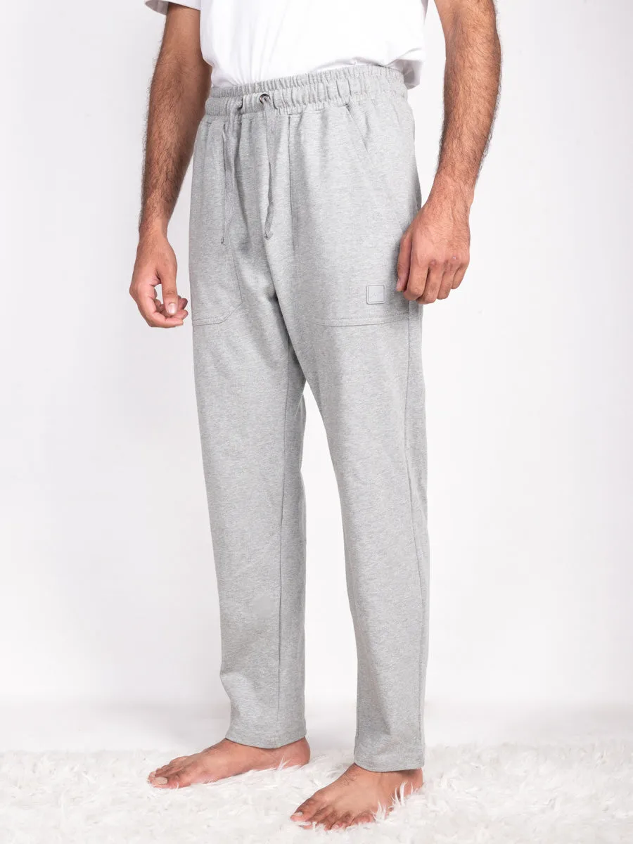 Stormy Grey Relax Cotton Jersey Pajama