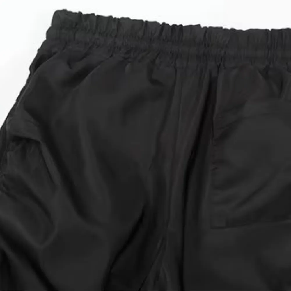 Street Pleated Solid Sweatpants