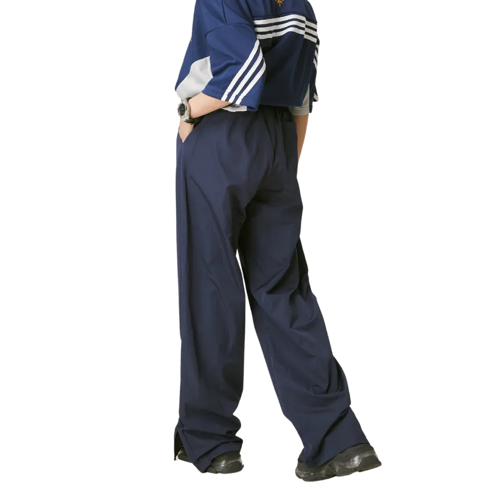 Street Side Zip Drawstring Sweatpants