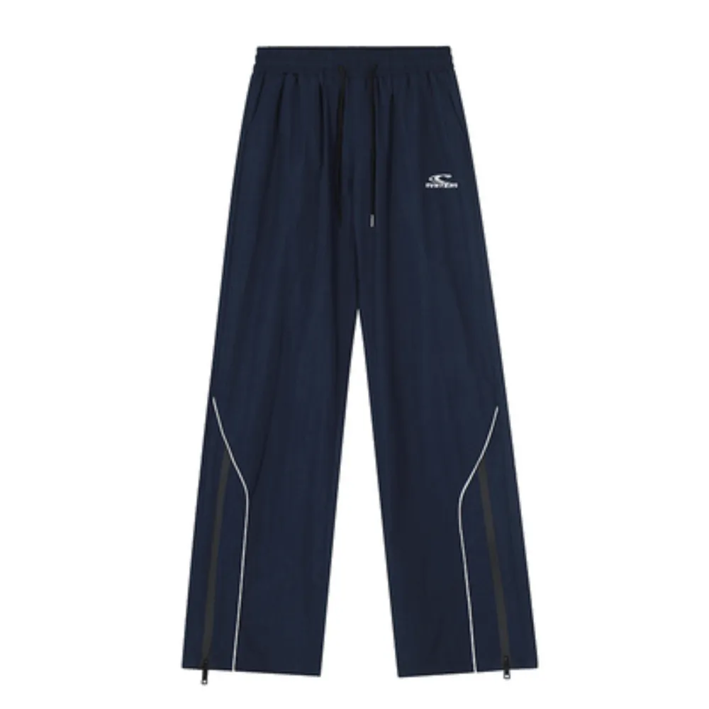 Street Side Zip Drawstring Sweatpants
