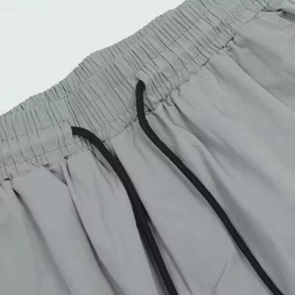 Street Side Zip Drawstring Sweatpants