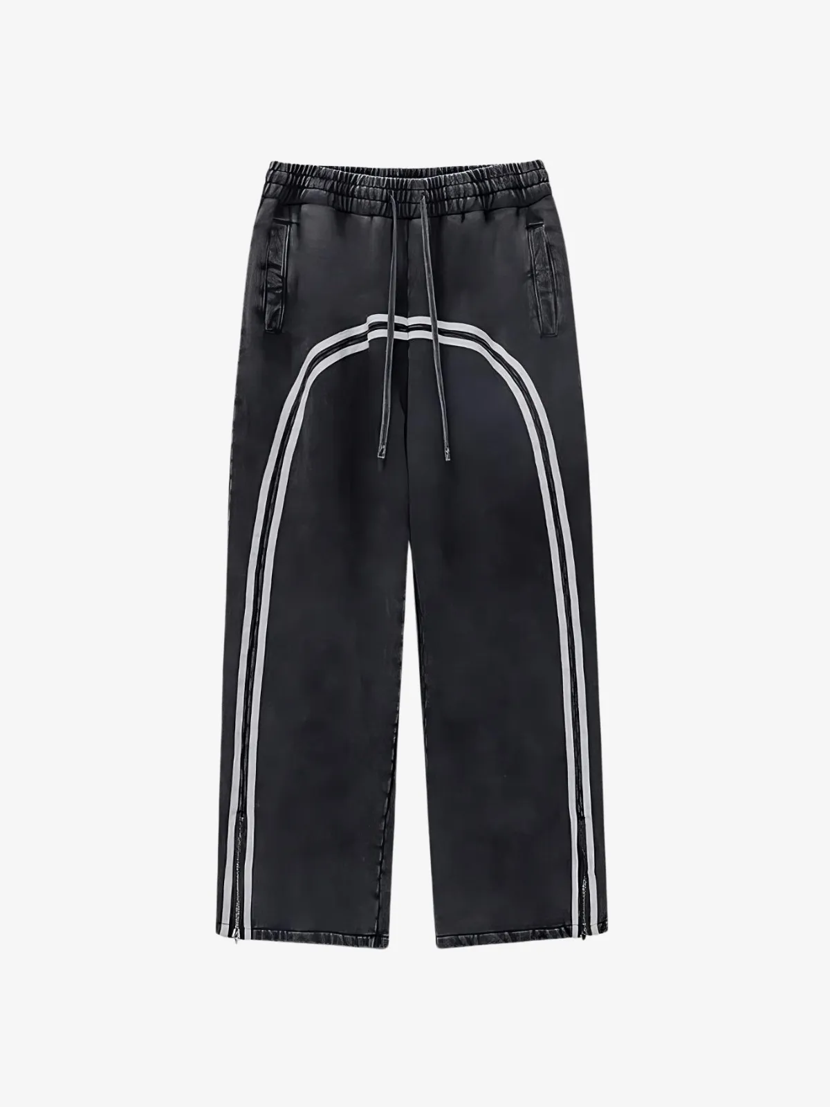 STRIPED STREET FASHIONED SWEATPANTS