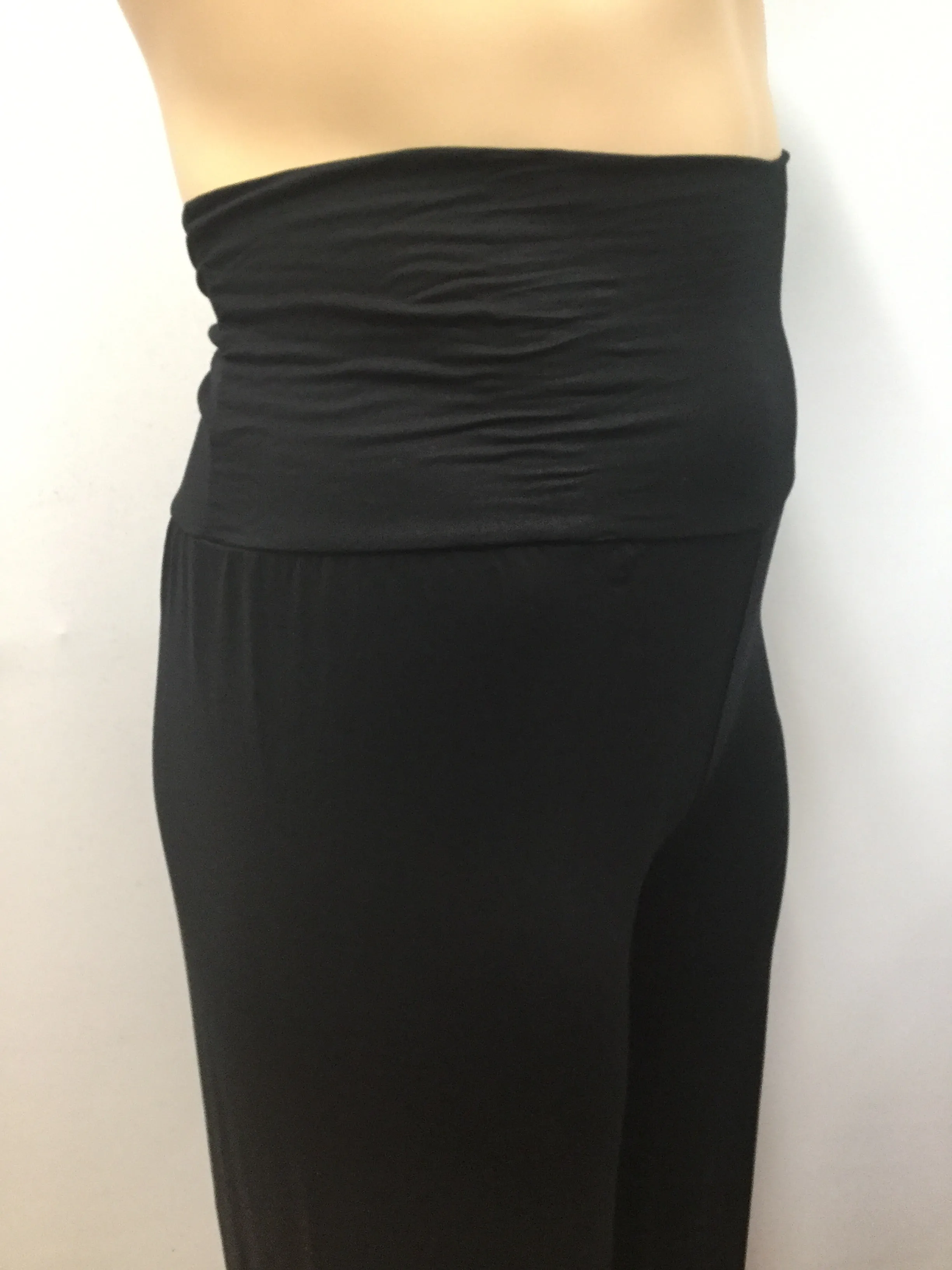Stylist Plus Black Palazzo Pants w/ Scissor Rhinestone