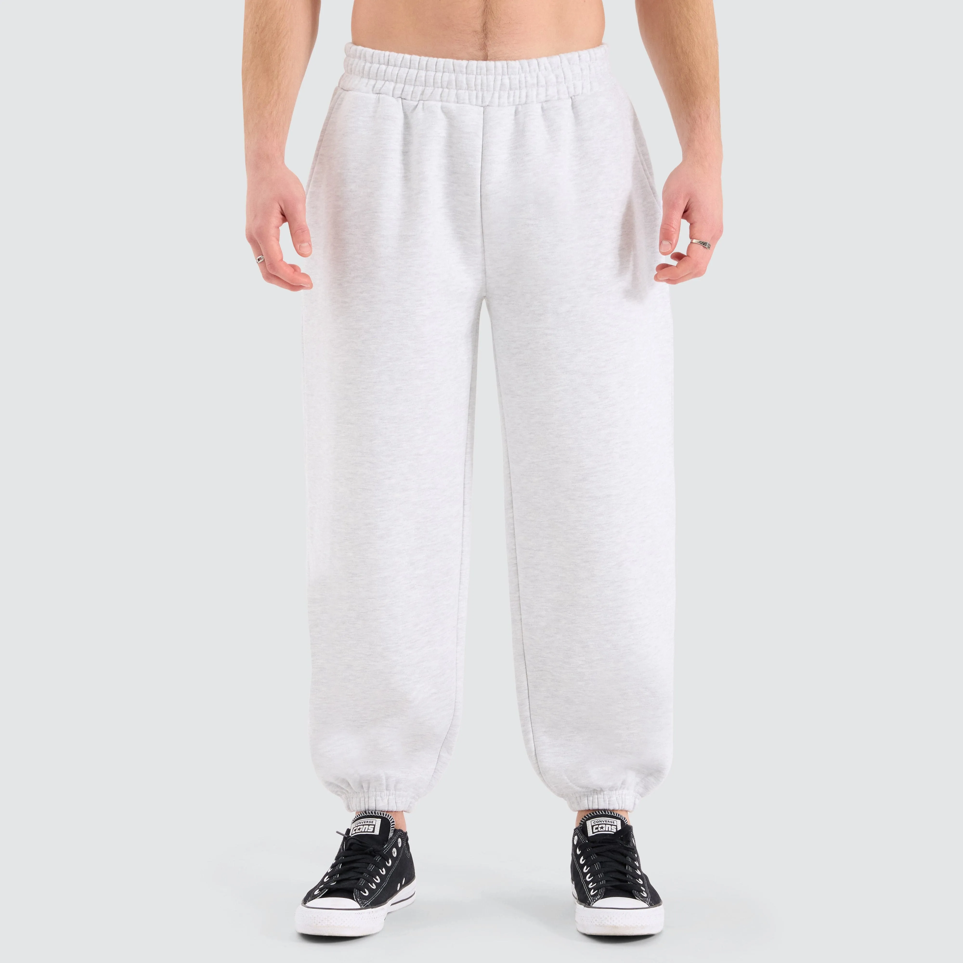 Supply Baggy Sweat Pant Snow Marle