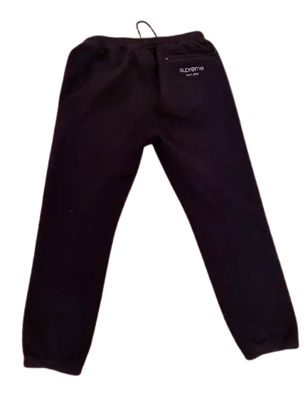 Supreme "Polartec Fleece" Sweatpants Navy