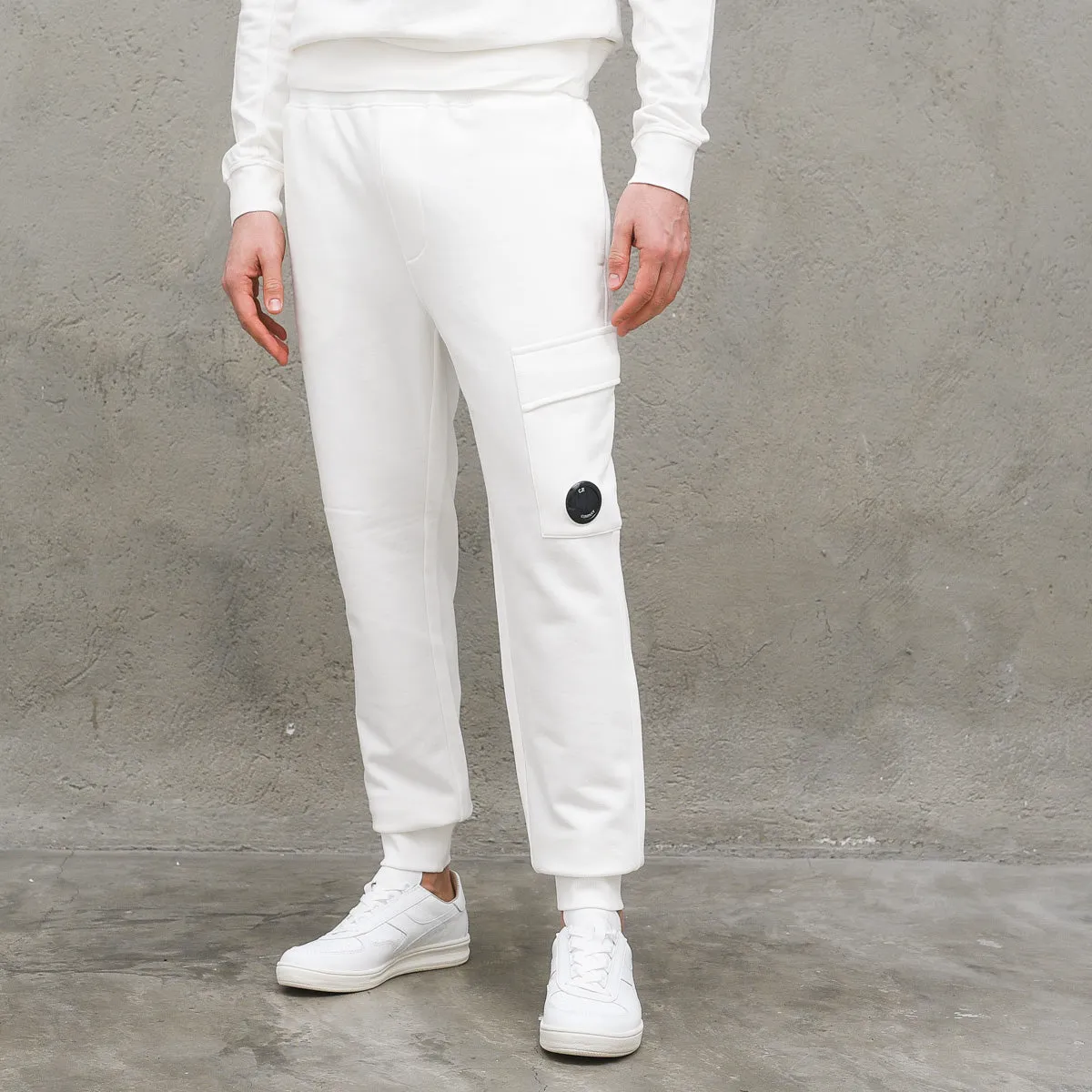 Sweatpants Cargo Pant - Gauze White