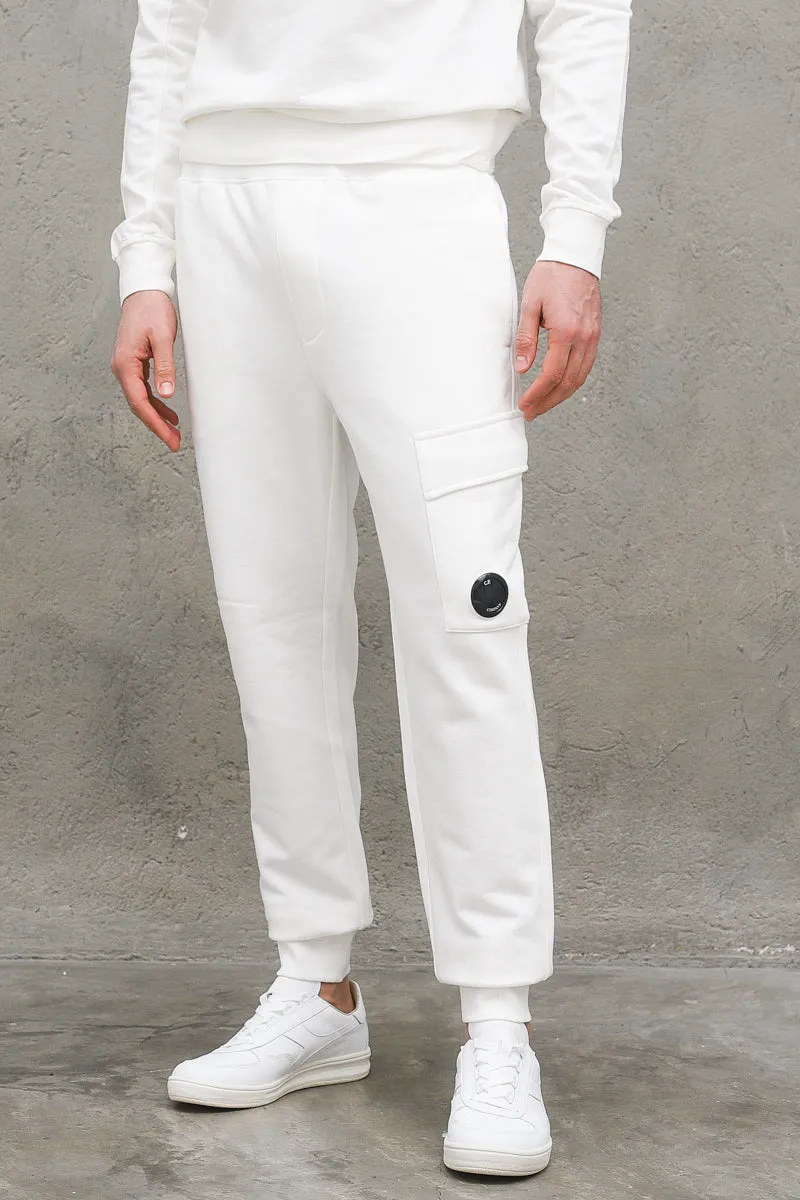 Sweatpants Cargo Pant - Gauze White