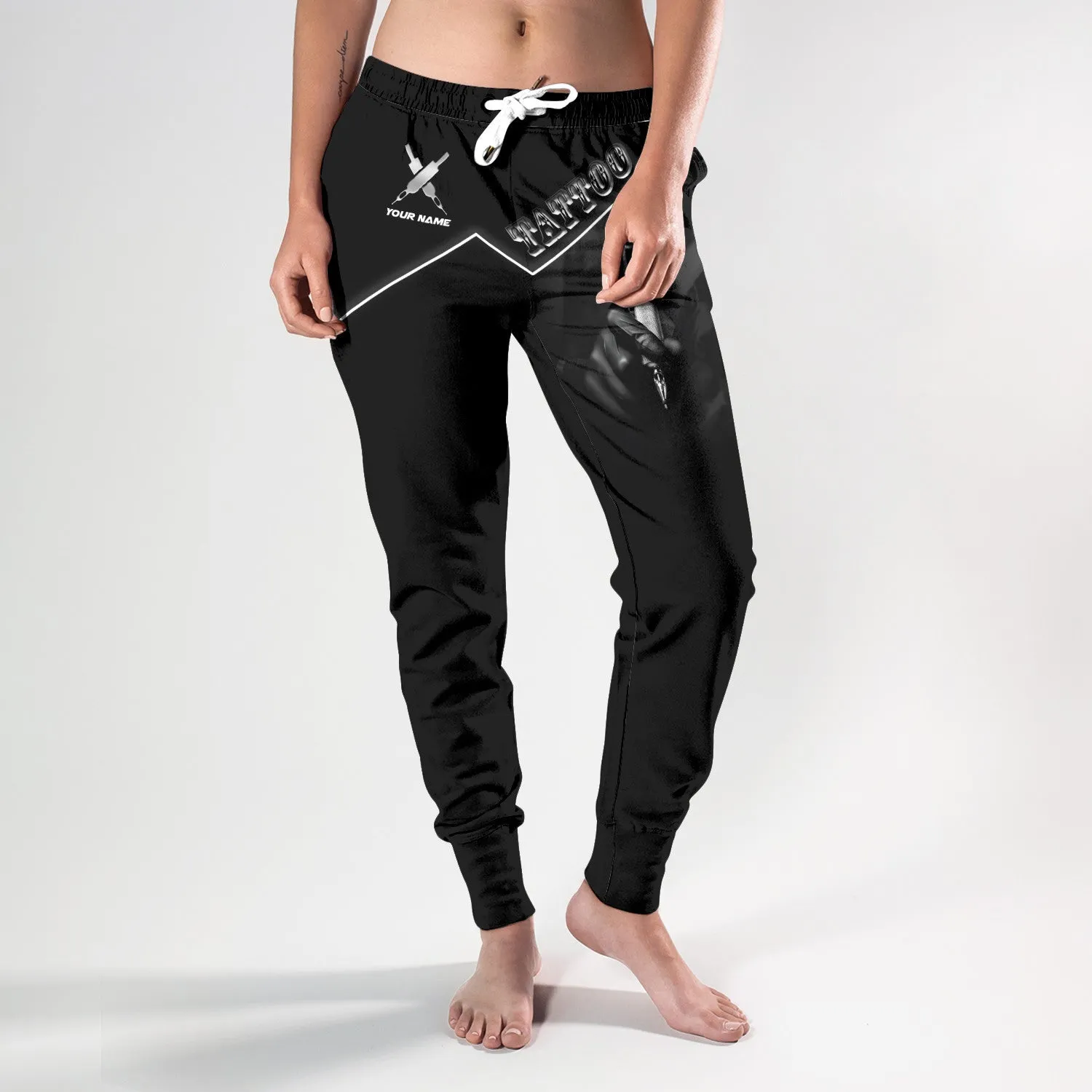 Tattoo Artist 3D Sweatpants Tattoo Machine Jogger