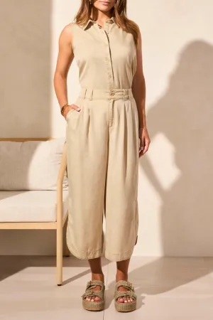 TB Pleated Pant W/Tulip Hem