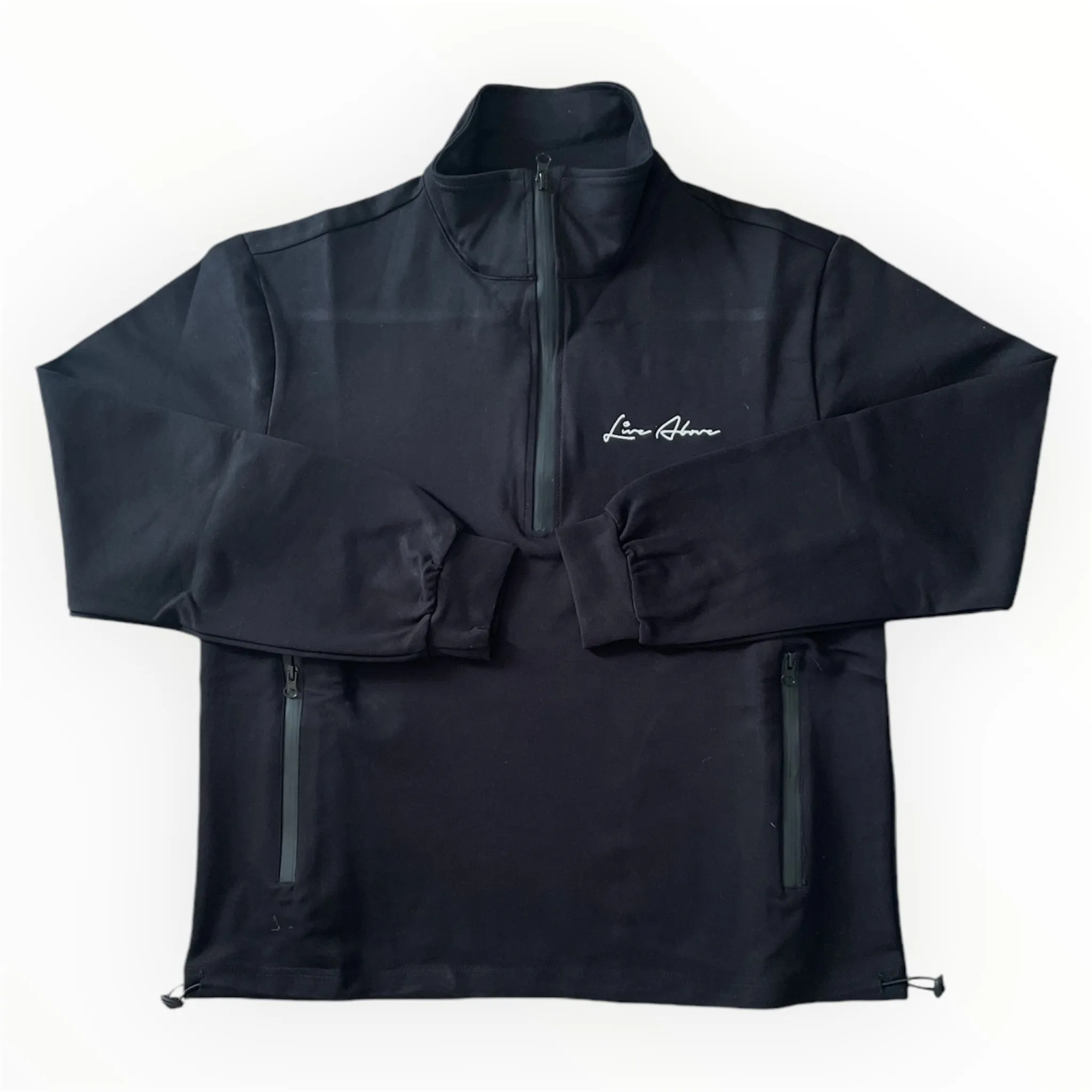 Tech Fleece Mock Neck Jacket- Black