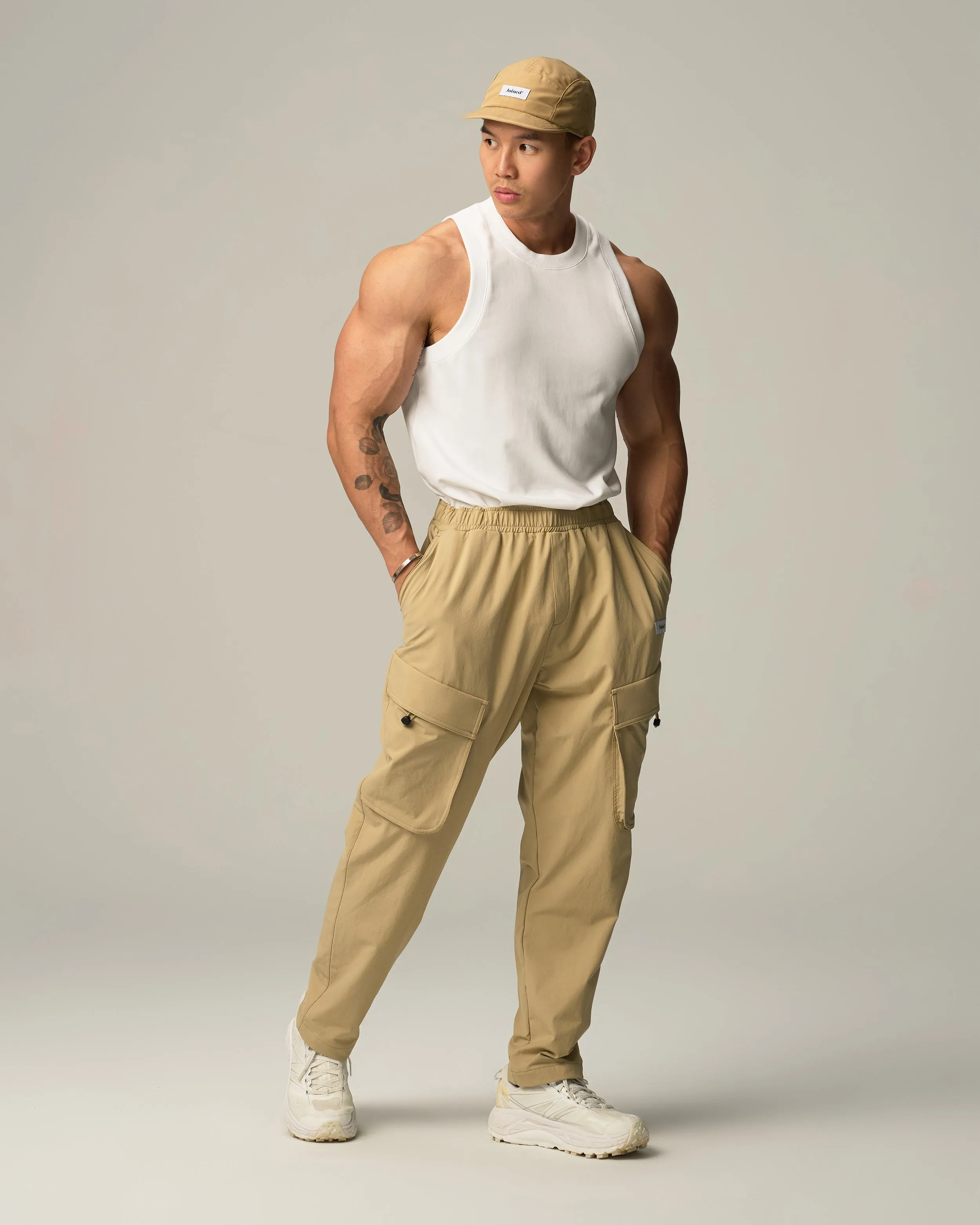 Tech Pockets Gym Cargo Pants