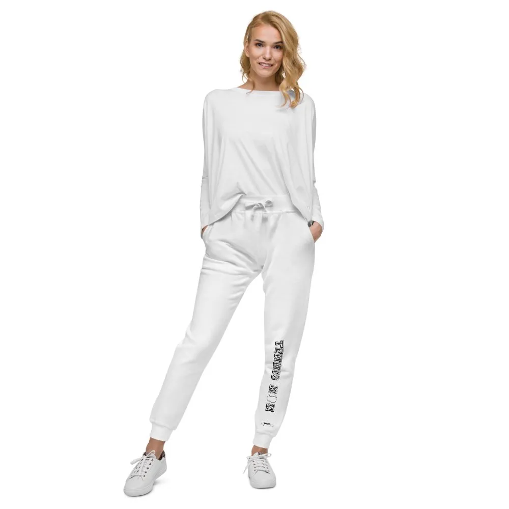 Tennis Mom fleece sweatpants