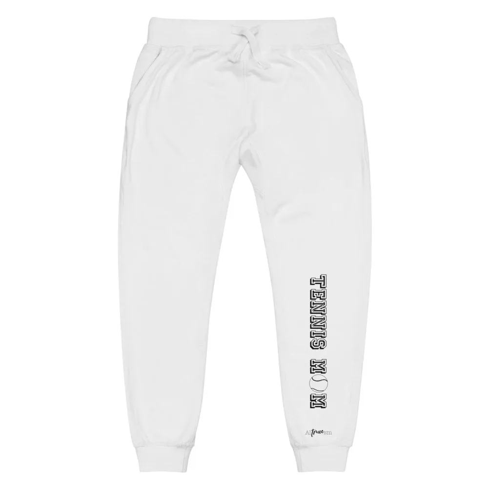Tennis Mom fleece sweatpants