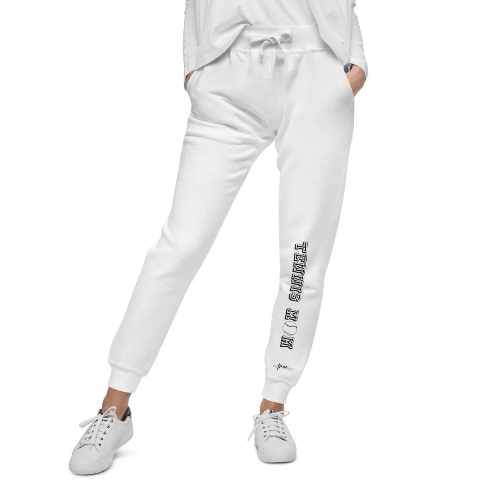 Tennis Mom fleece sweatpants