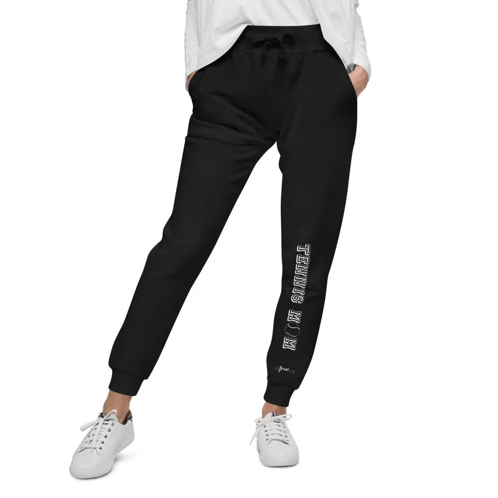 Tennis Mom fleece sweatpants
