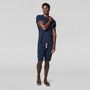 The Bundle // Combed T-shirt & Slim Short // Navy