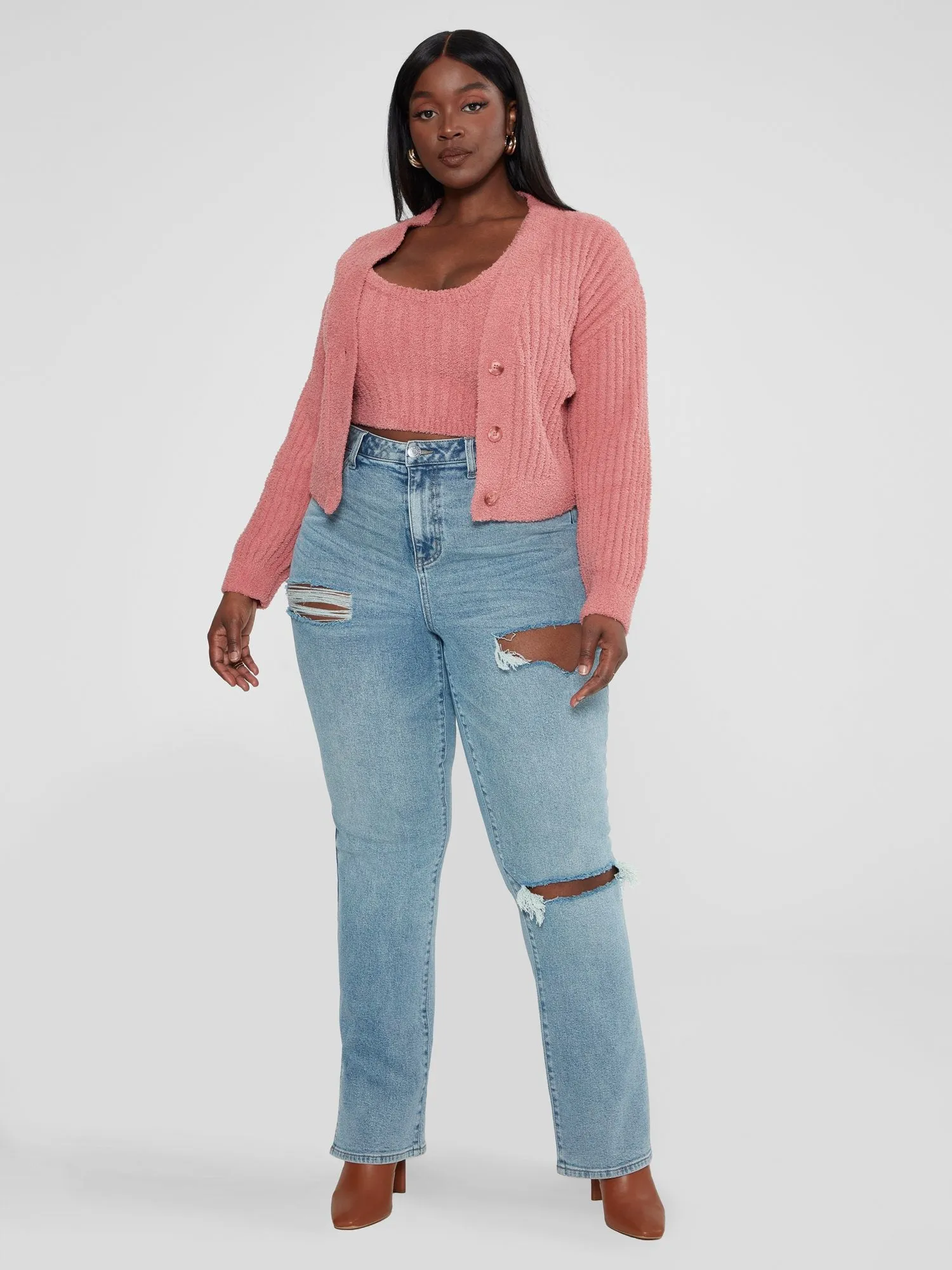The Cuddle Ribbed Knit Cardigan