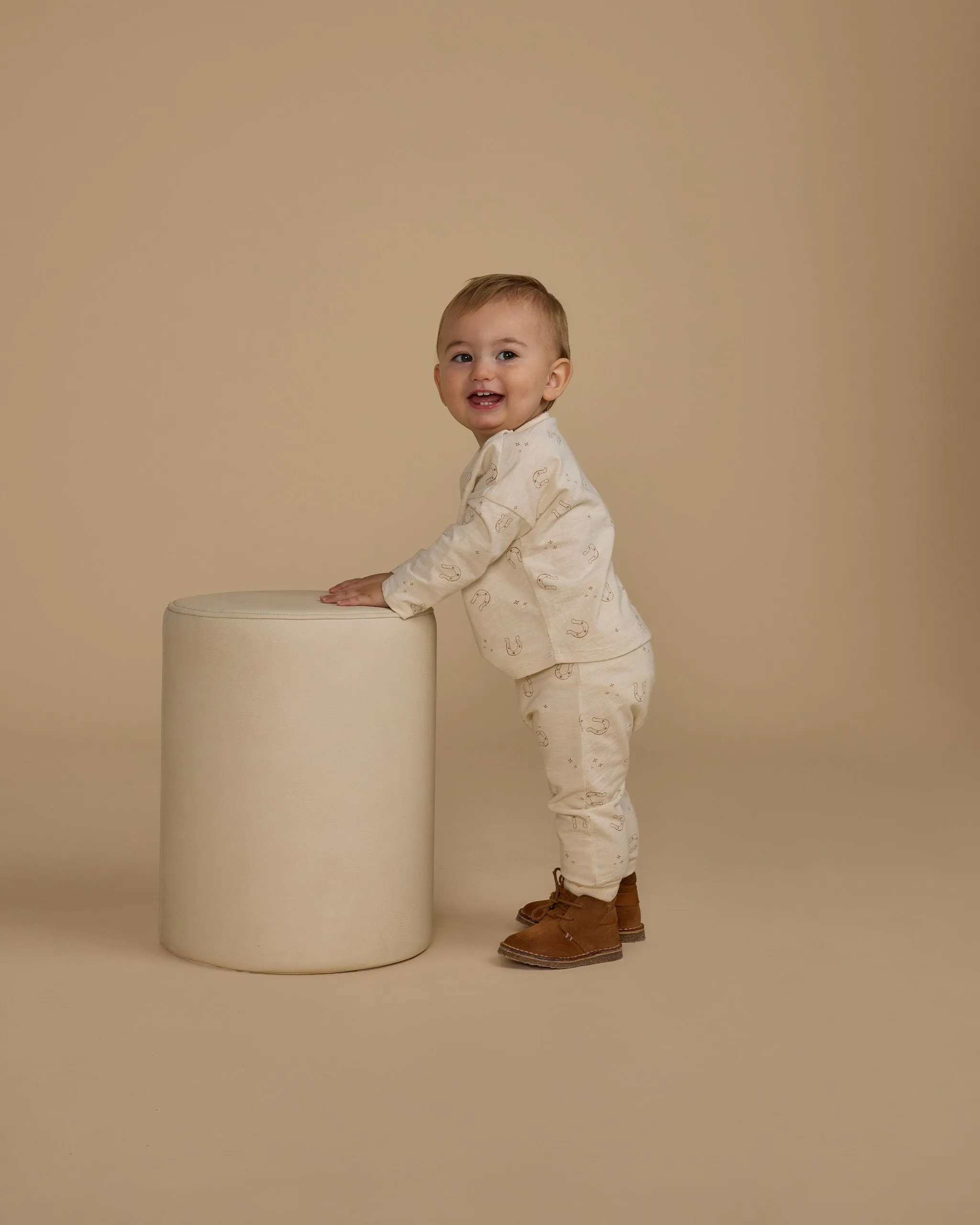 The Jogger Sweatpant by Rylee   Cru - Horsehoes - BABY