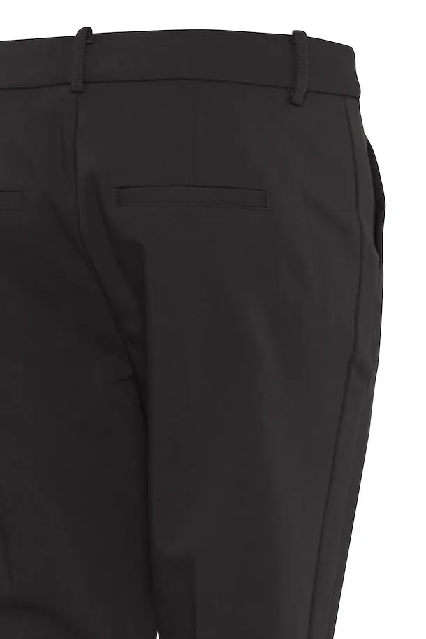 The Tessa Vita Slim Leg Trouser - Black - PLUS