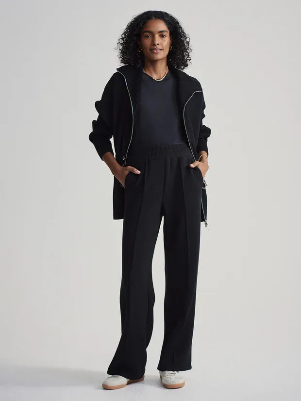 The Wide Leg Pant - Black