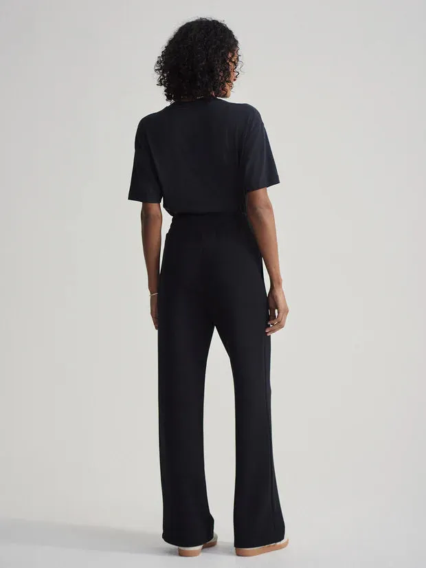 The Wide Leg Pant - Black