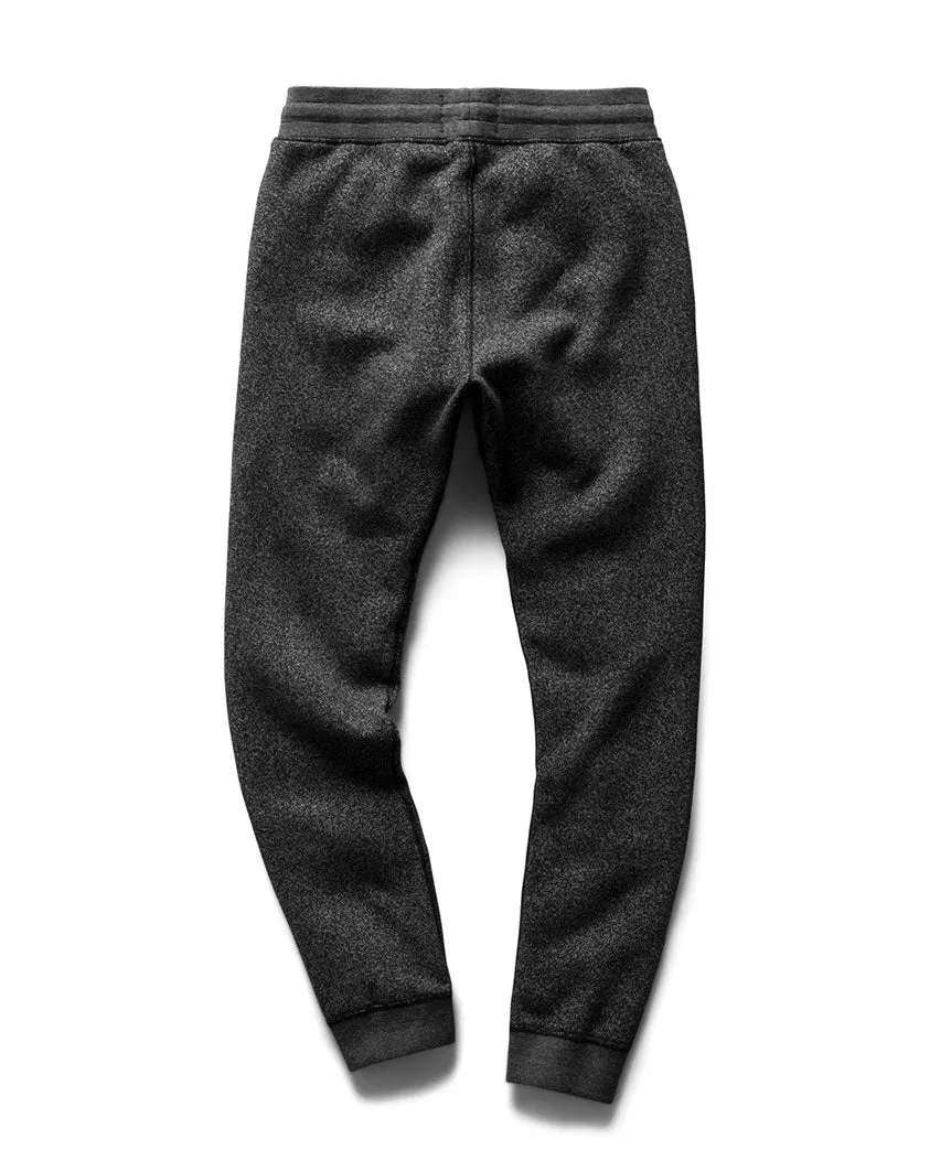 Tiger Fleece Slim Sweatpant Black