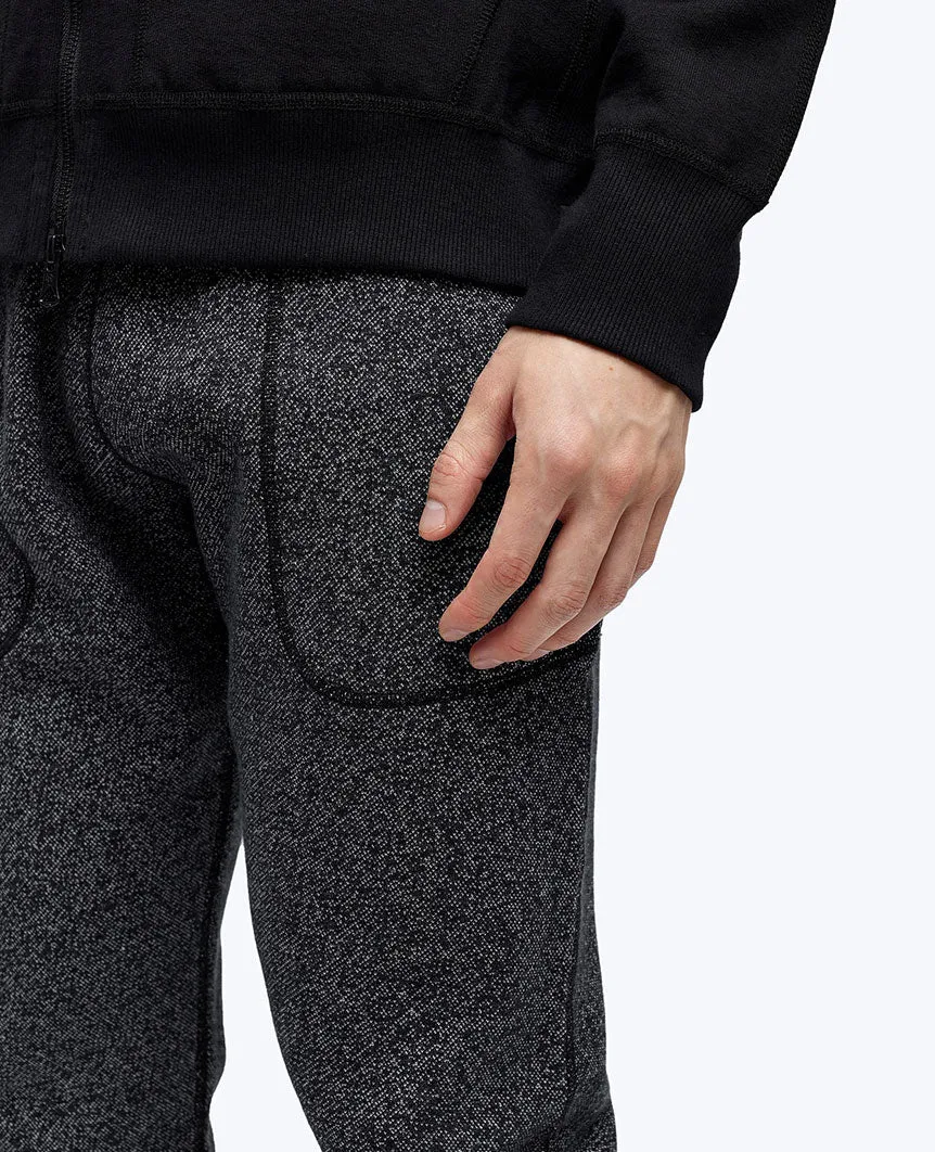 Tiger Fleece Slim Sweatpant Black