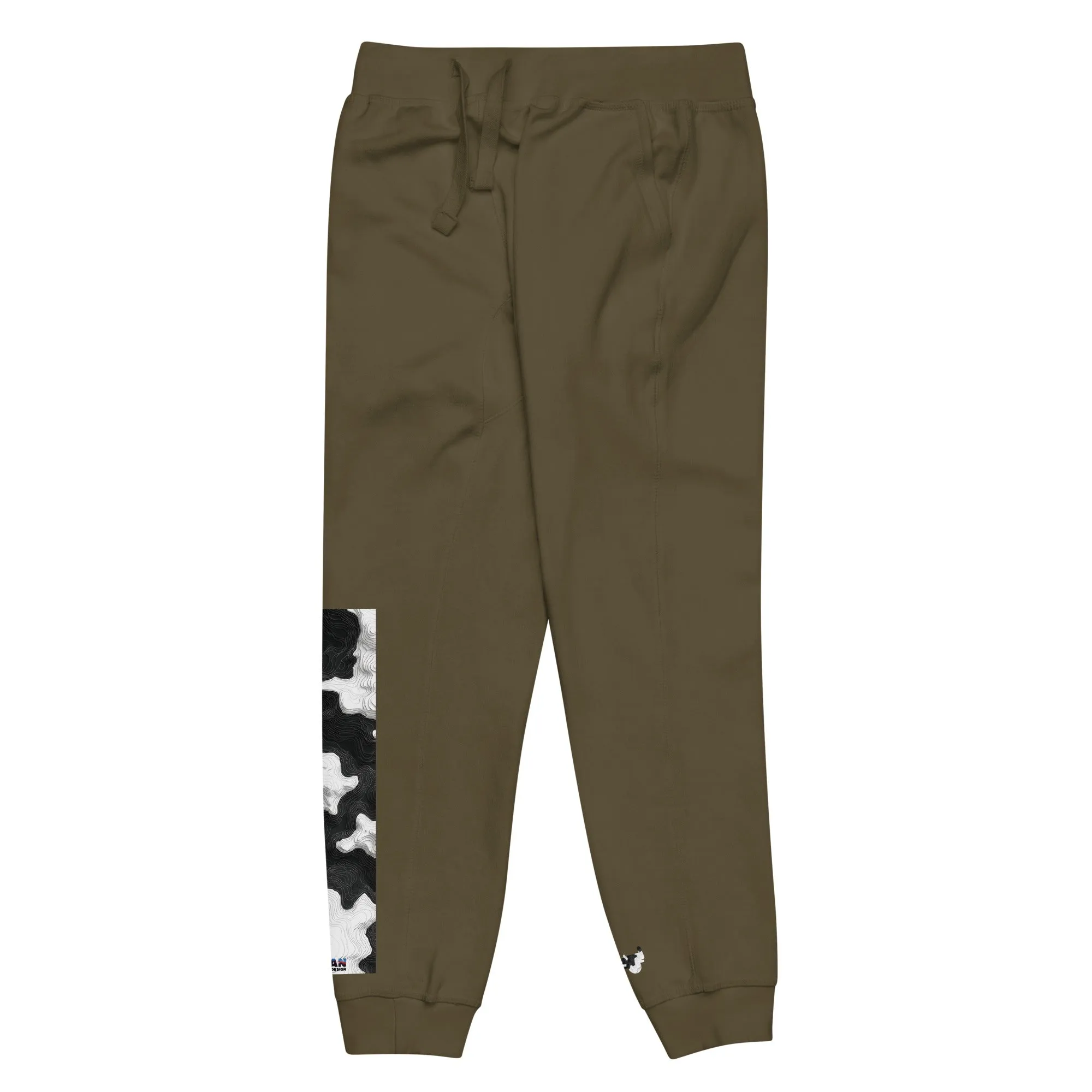 Topo: Old School Jeep Unisex Fleece Sweatpants