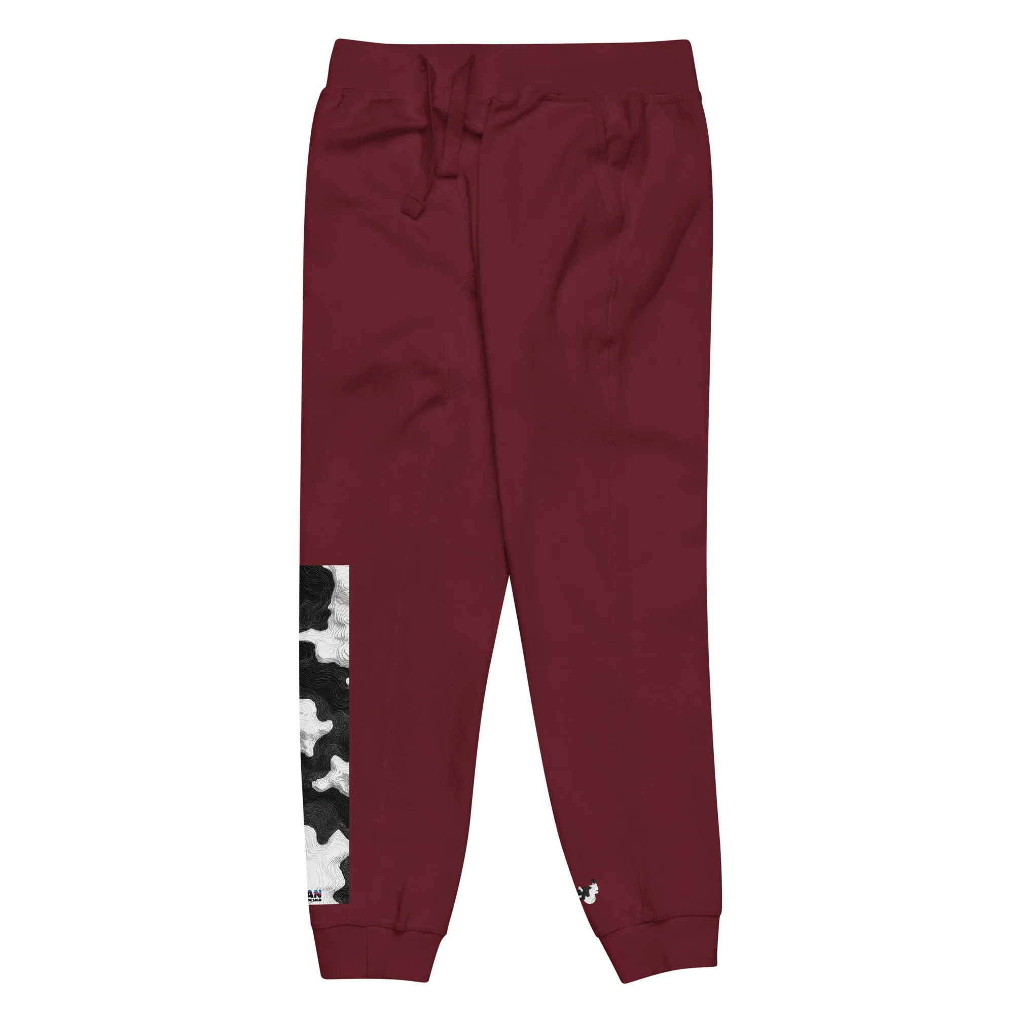 Topo: Old School Jeep Unisex Fleece Sweatpants