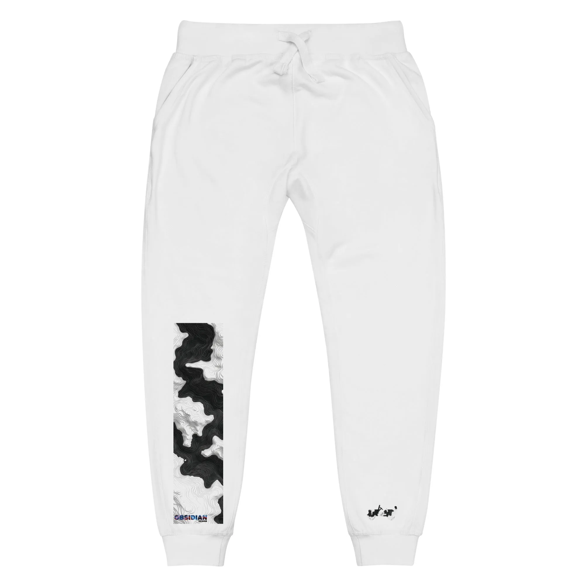 Topo: Old School Jeep Unisex Fleece Sweatpants