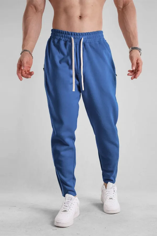 Track Side Sweatpants With Zipper Hem