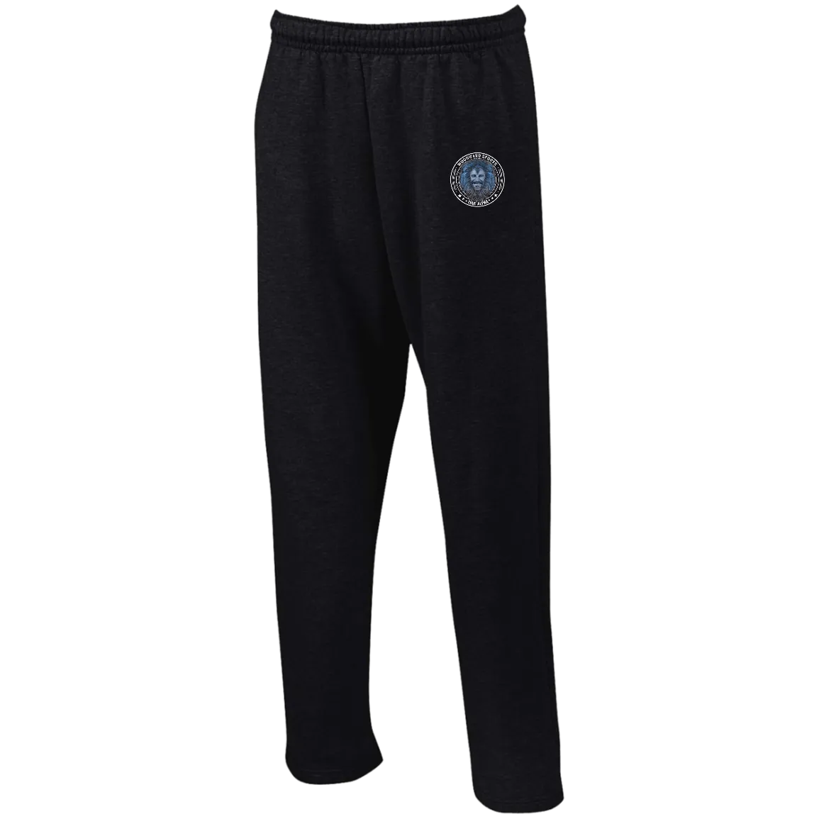 True Alpha Open Bottom Sweatpants with Pockets
