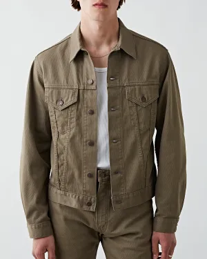 Type 3 1960's Cotton Pique Jacket Dusty Olive