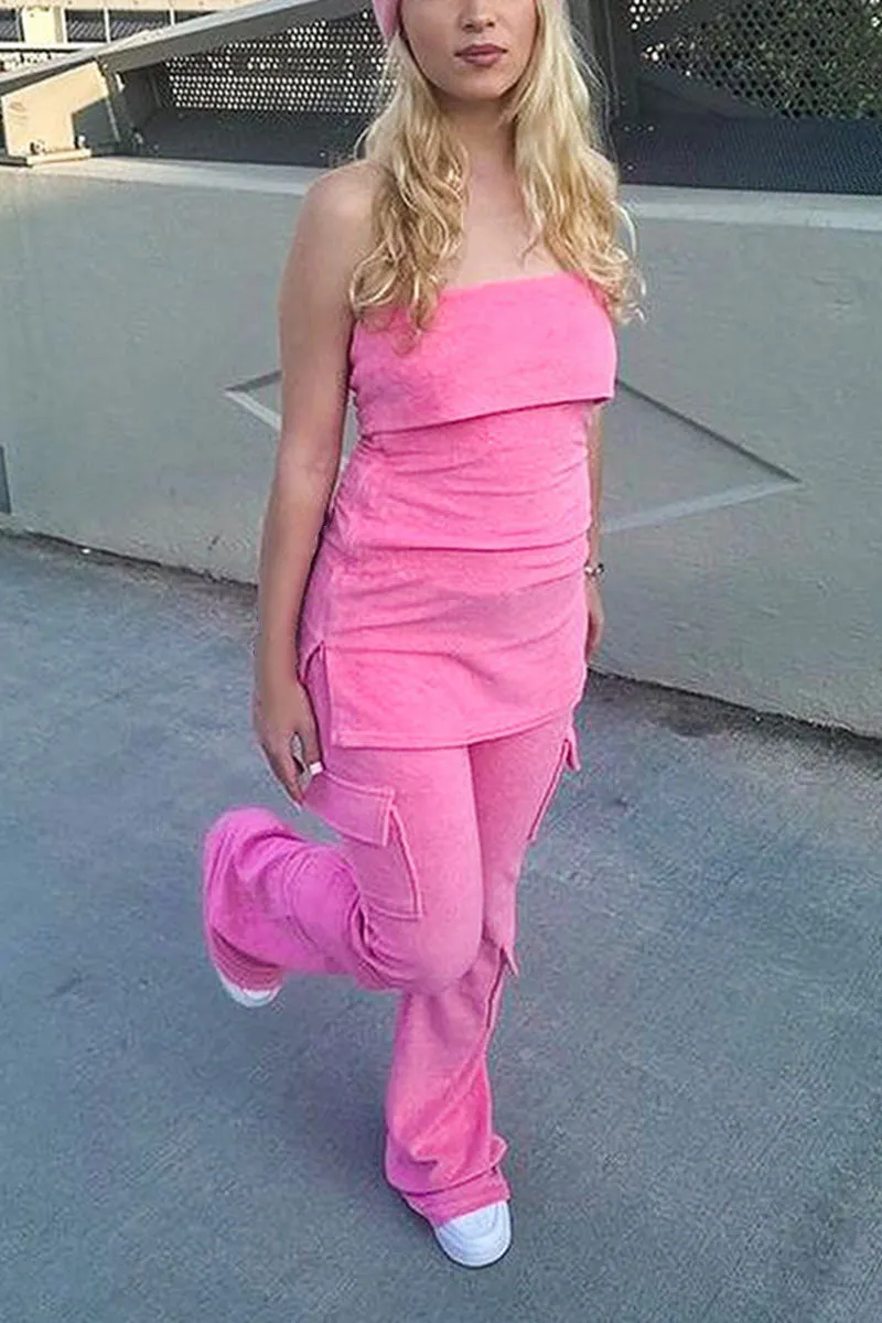 UG0366 Tube Top and Pants Set