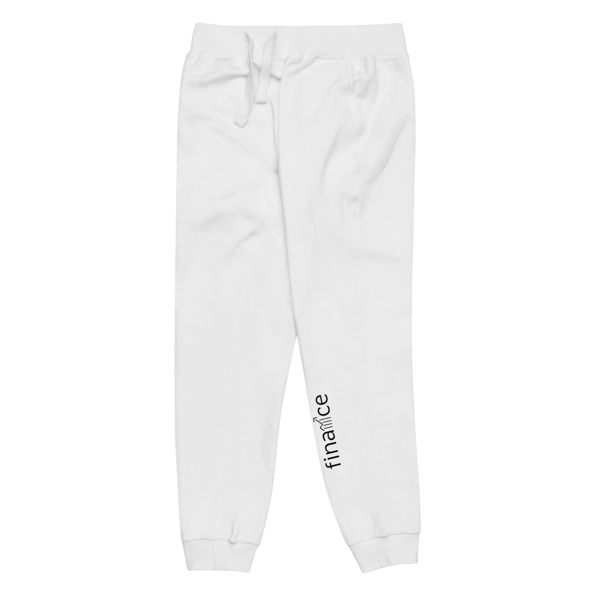 Unisex Fleece Sweatpants - Finance