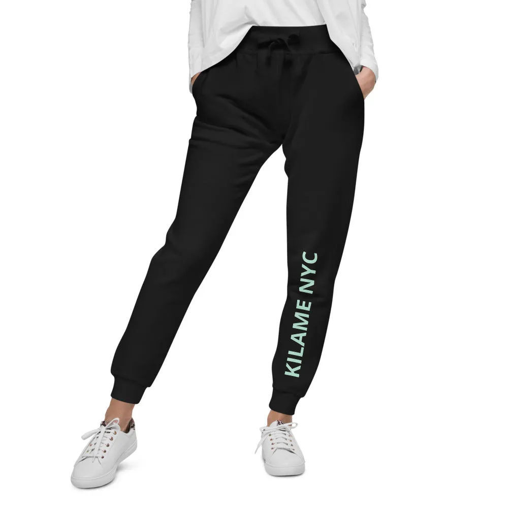 Unisex fleece sweatpants 'Statua Liberty'