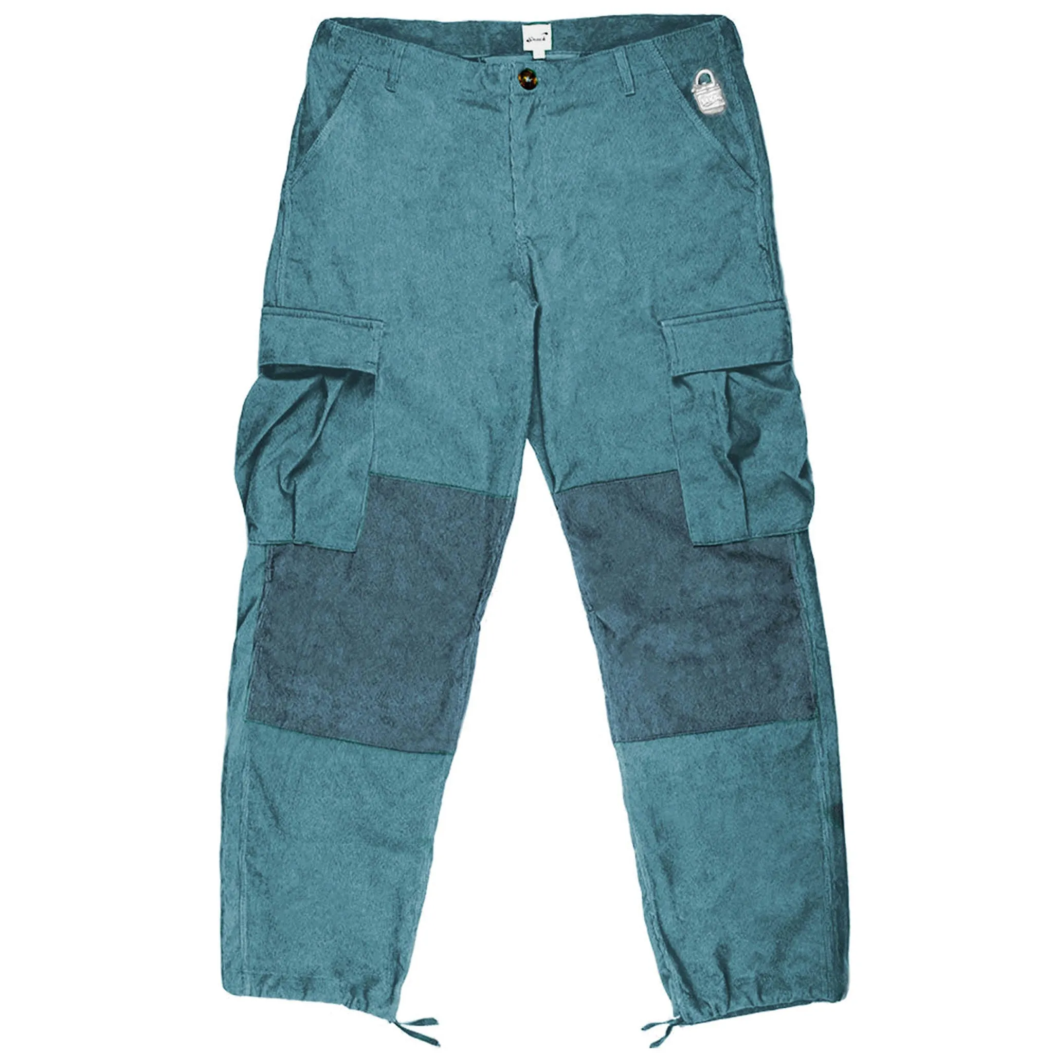UNLOCK CORDUROY CARGO PANT - SKY BLUE