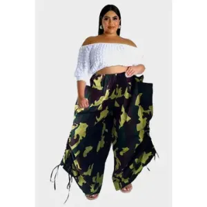 Urban Camo Palazzo Pants