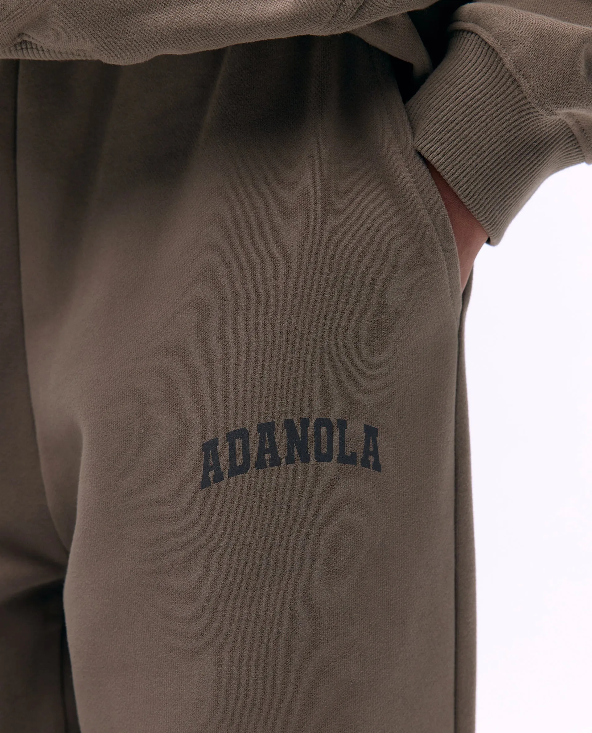 Varsity Sweatpants - Cocoa Brown