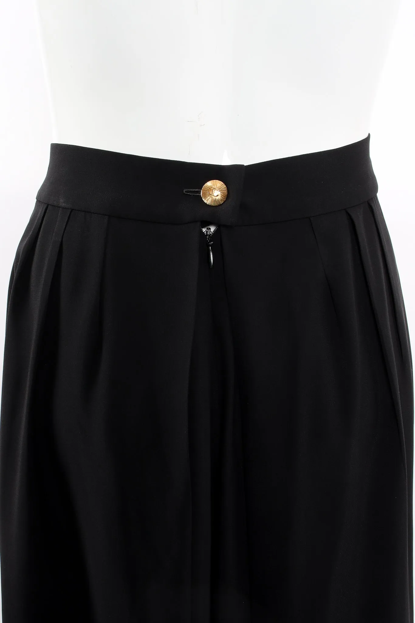Vented Panel Palazzo Pant