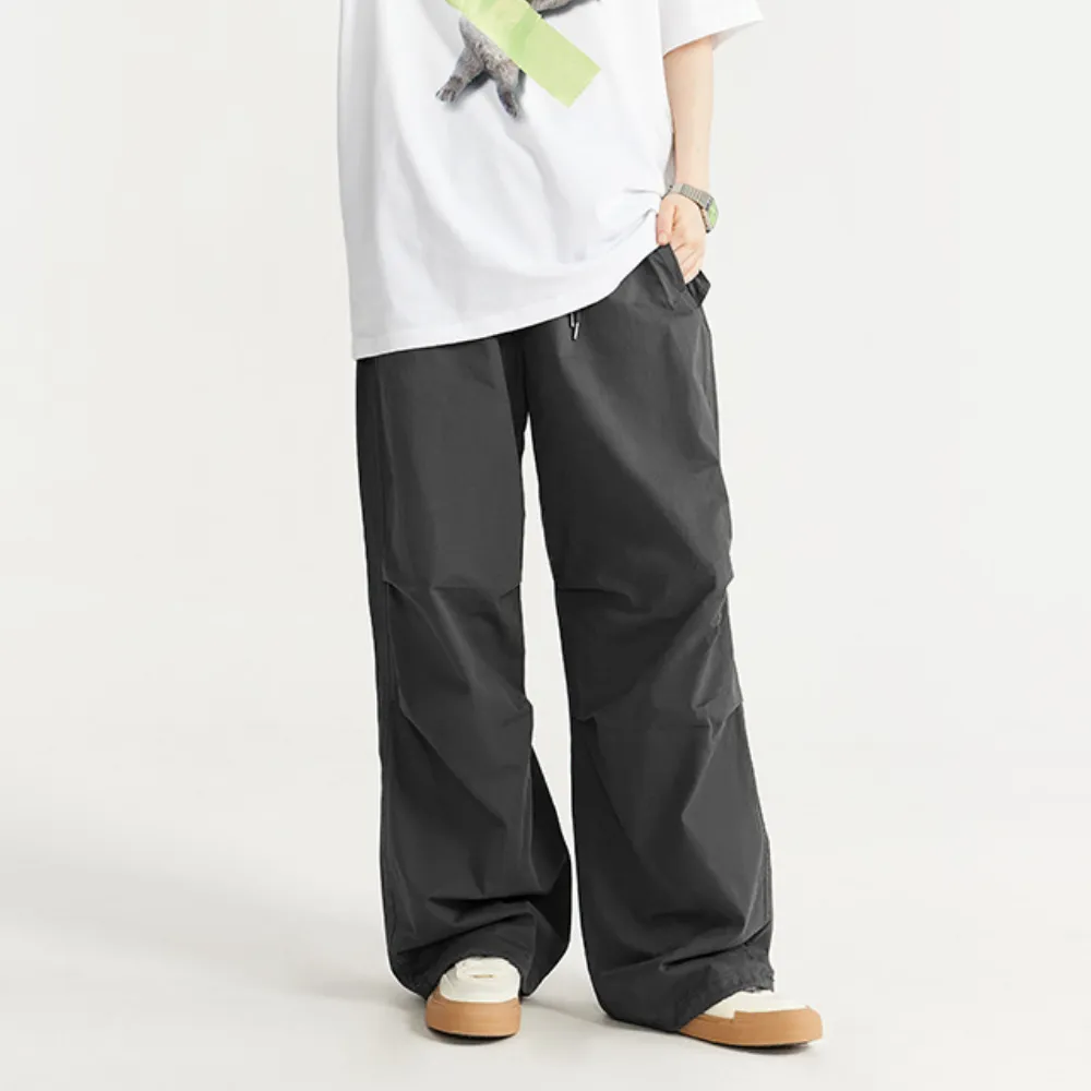 Versatile Pleated Sweatpants