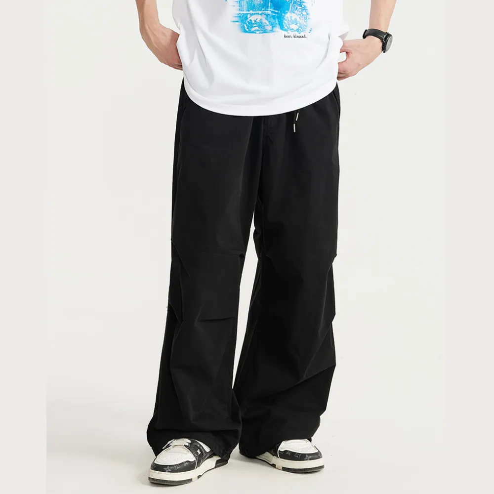 Versatile Pleated Sweatpants