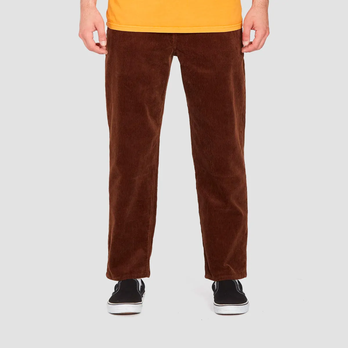 Volcom Outer Spaced EW Corduroy Pants Burro Brown