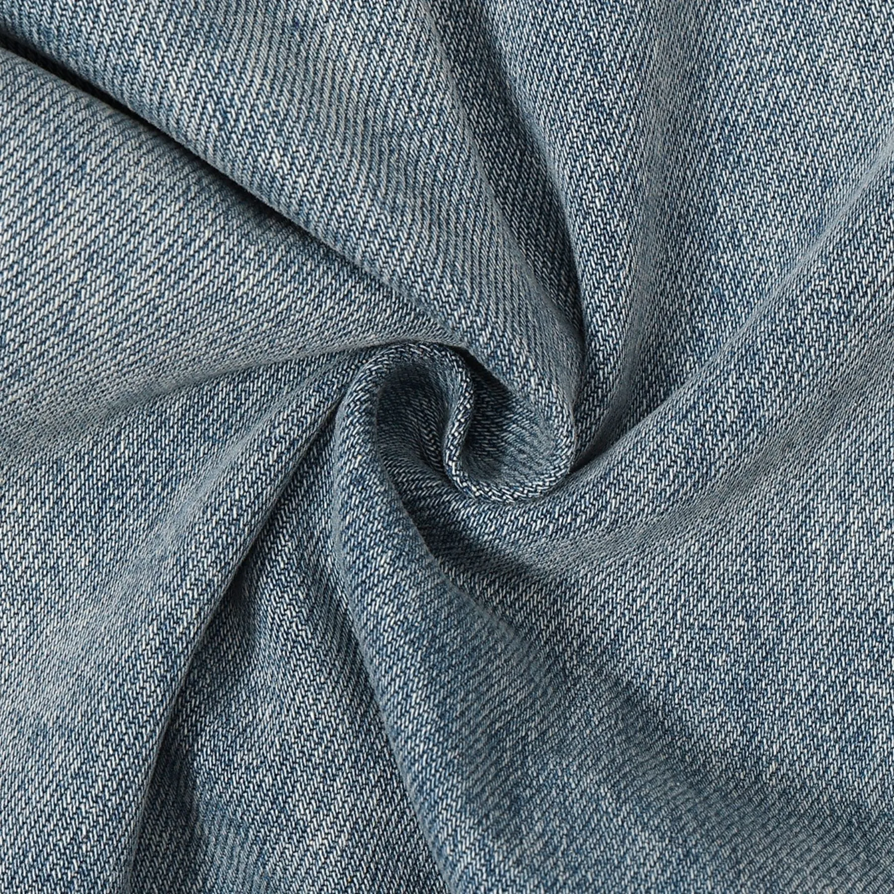 Washed Blue Bootcut Jeans