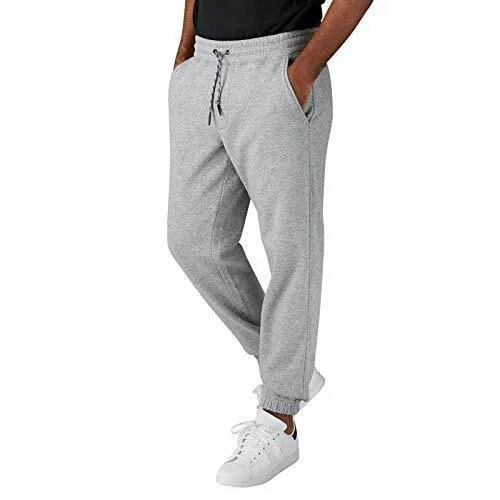 Weatherproof Men Vintage Sweatpants Fleece Lined-Heather Grey