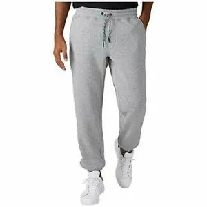 Weatherproof Men Vintage Sweatpants Fleece Lined-Heather Grey
