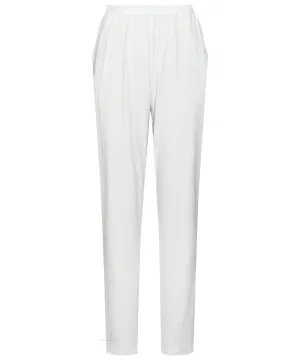 White Jersey Trousers